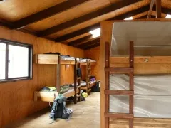 クリントンハットの寝室