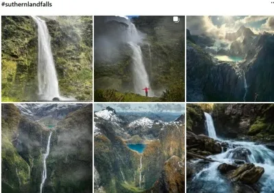 インスタグラム投稿#sutherlandfalls