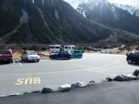 タスマン氷河湖見晴らし台ウォーク