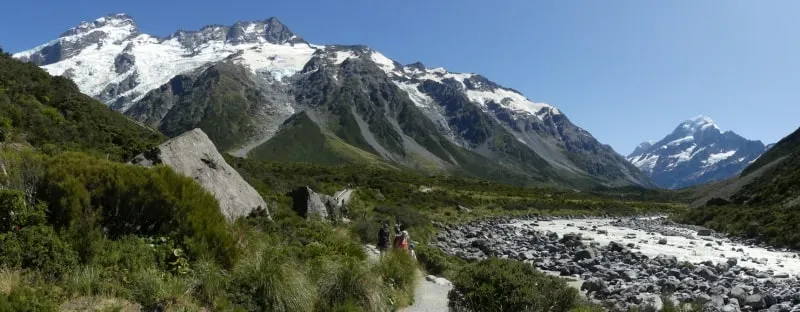 フッカーバレーフッカーリバーパノラマ